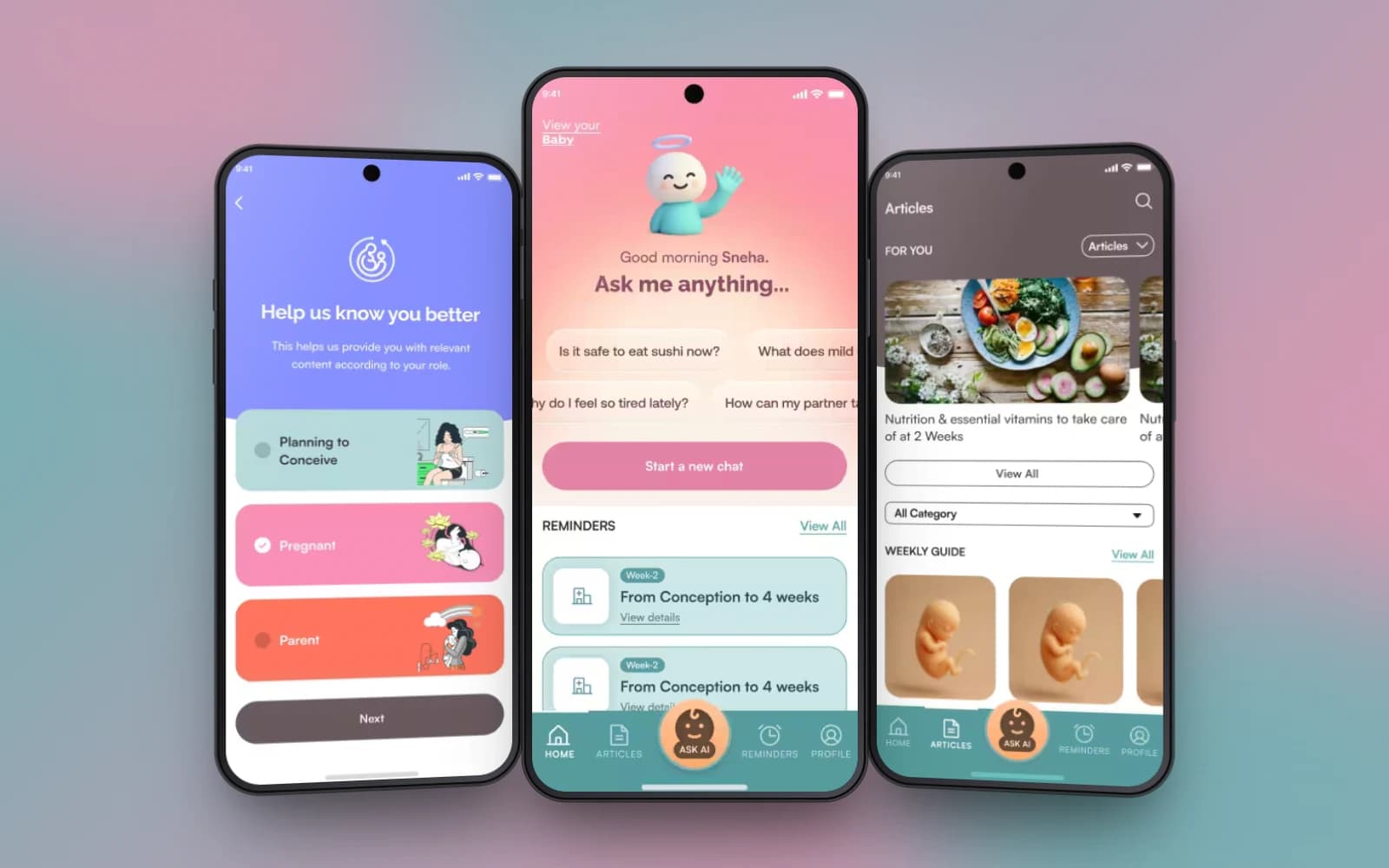 AI-Powered Companion App for Pregnancy care