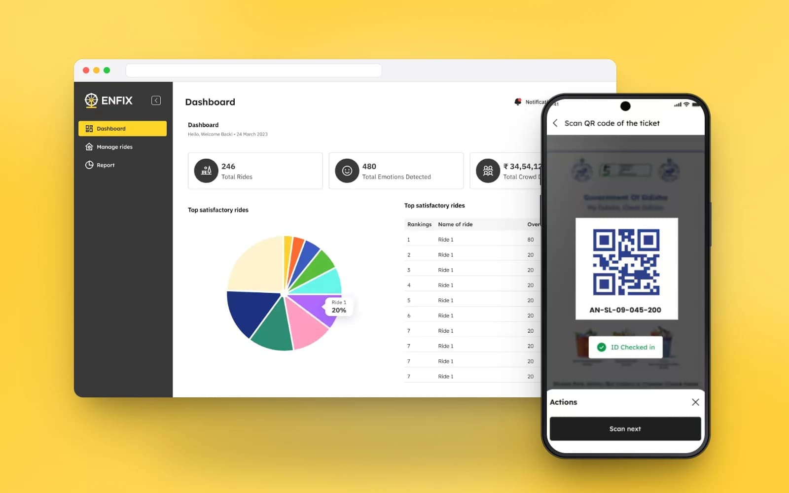 AI-Powered ERP for Amusement Parks