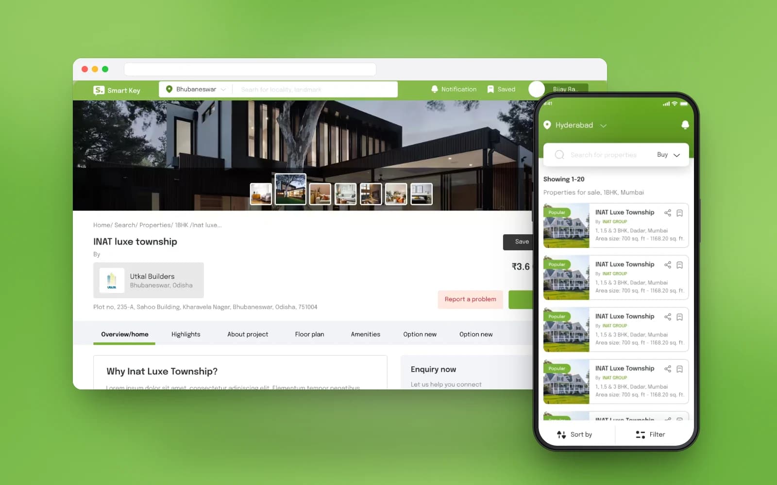 Real Estate Booking Platform
